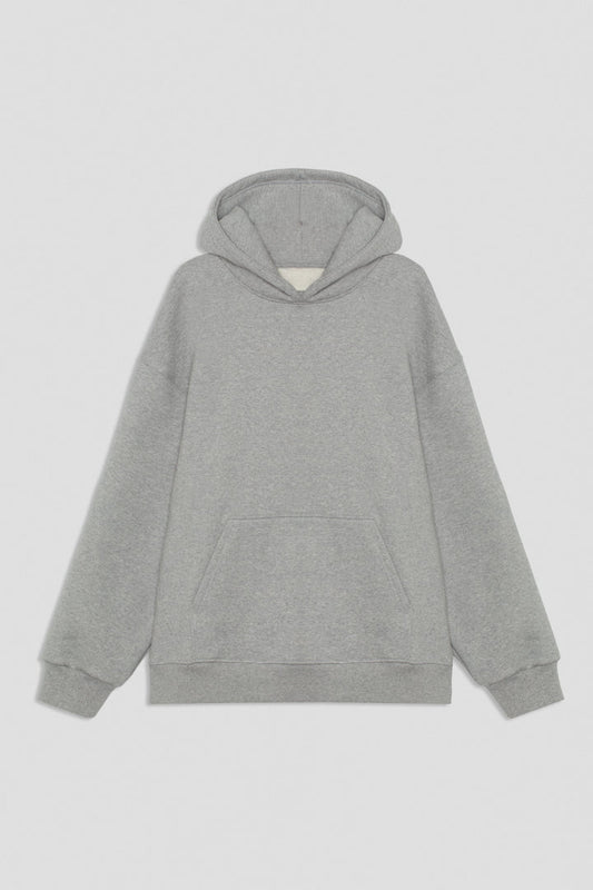 Oversized Non Brushed Hoodie